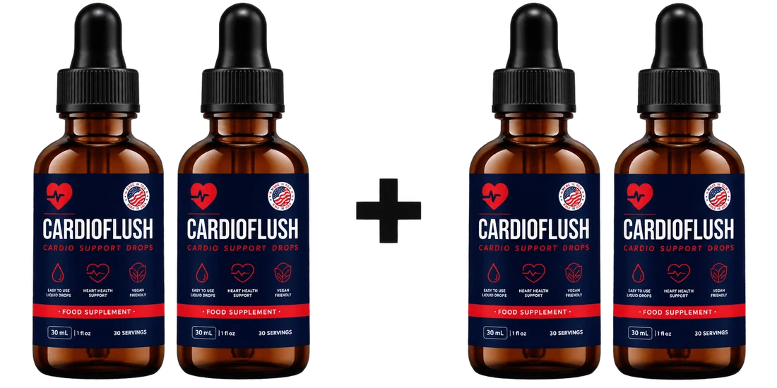 Buy 2 Get 2 Free — 4 CardioFlush bottles